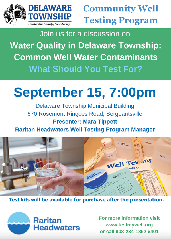 Well Testing Program Flyer