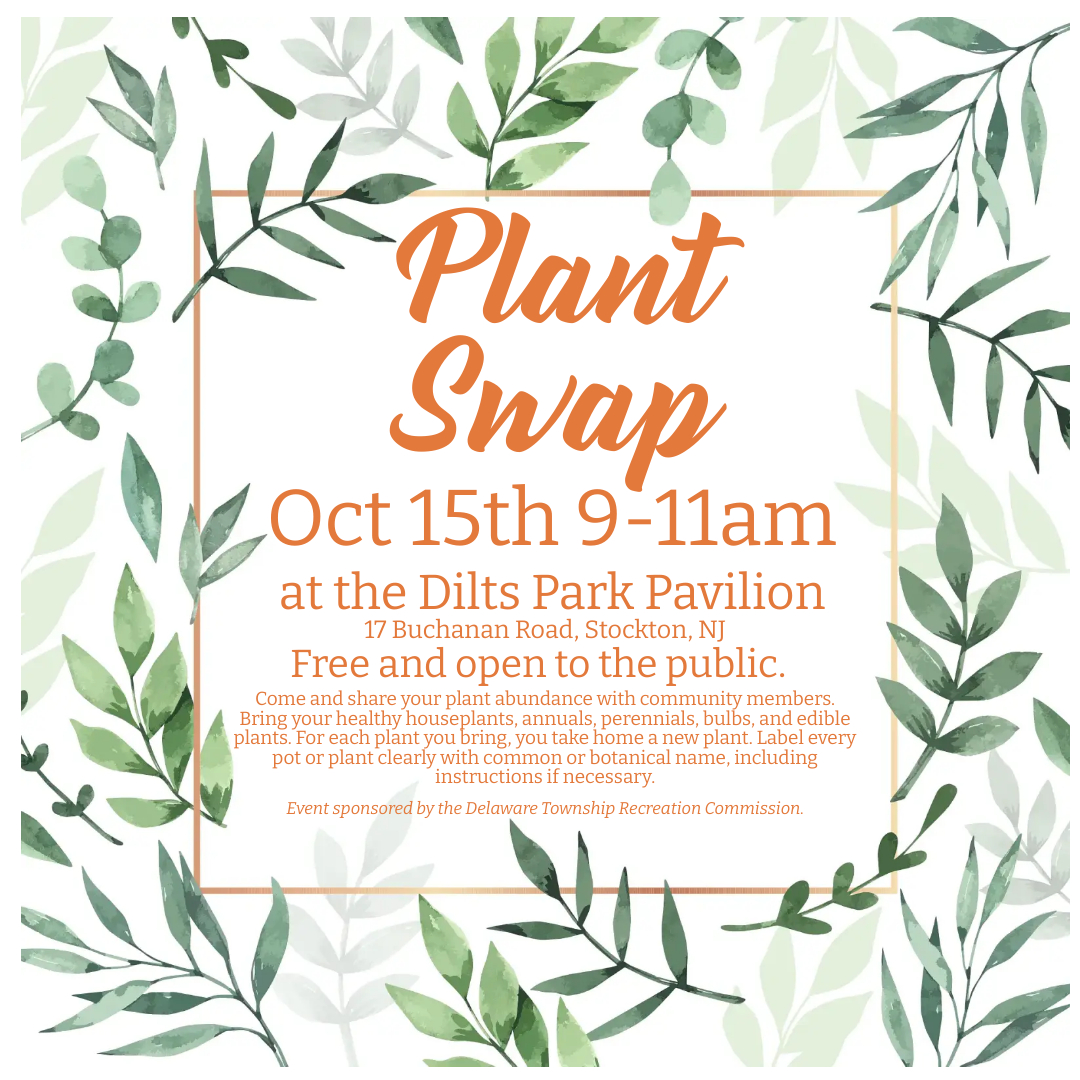 Plant Swap flyer