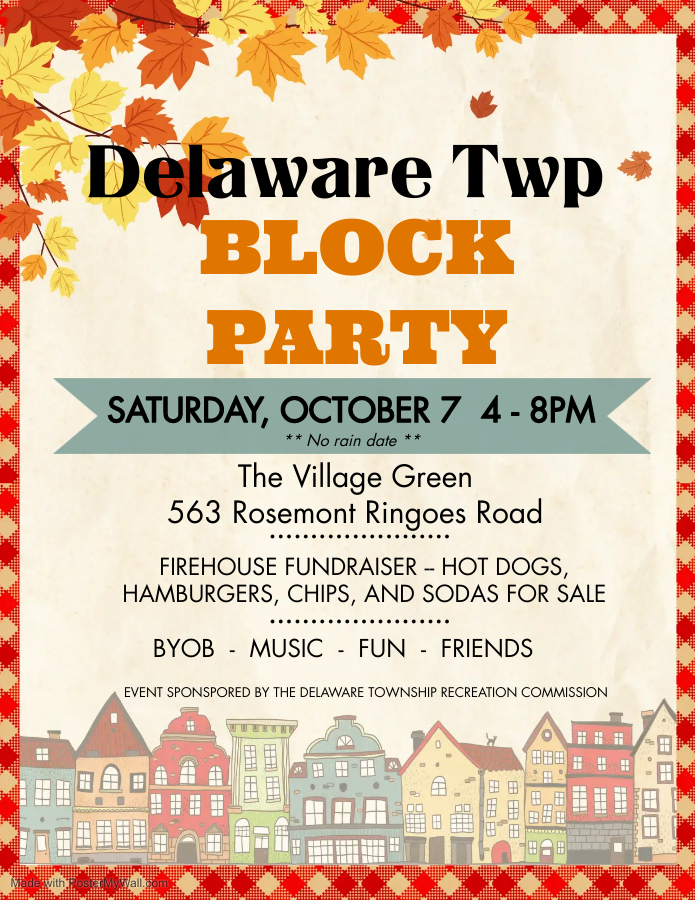 Block Party Flyer